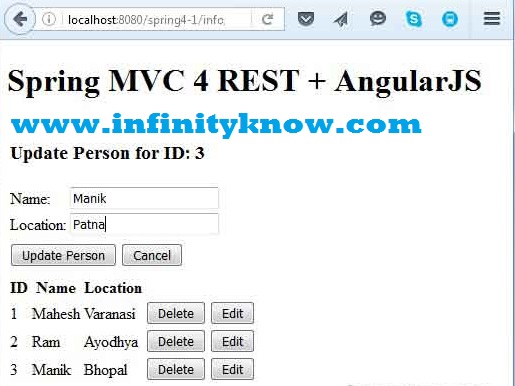 Angular 4 CRUD Operation MVC - Angular 4 insert update delete