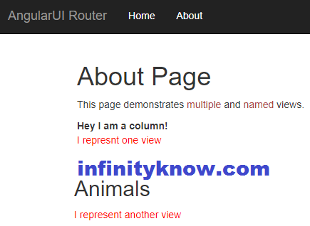 AngularJS ui router nested views – AngularJS nested directive controller example