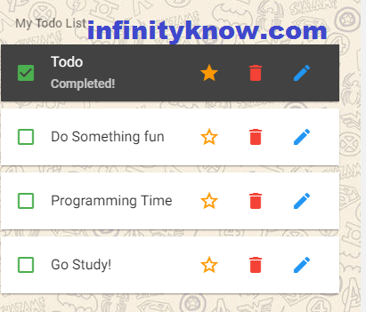 Todo Smart Task schedule Lists using Vuejs Examples