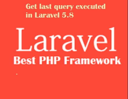 Get last query executed in Laravel 5.8